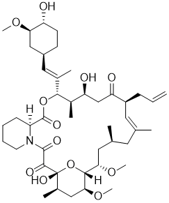 TACROLIMUS EP IMPURITY D |  TACROLIMUS 8-EPIMER (USP)